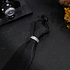 Alloy Pave Clear Cubic Zirconia Men's Tie Clips FIND-WH20043-070P-4