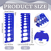 1 Set Acrylic Book Bookbinding Guide Template DIY-BC0017-25B-2