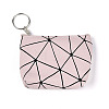 Triangle Pattern PU Leather Wallets AJEW-N003-16-2