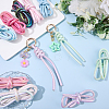 9Pcs 9 Colors Round PU Leather Cord OCOR-SC0001-16-4