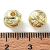 Rack Plating Alloy Beads PALLOY-Q458-14G-2