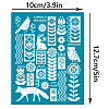 Silk Screen Printing Stencil DIY-WH0341-360-2