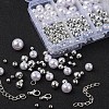 461Pcs Round Beads Kit for DIY Bracelet Making DIY-YW0004-45S-4