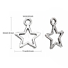 Tibetan Style Alloy Charms LS-LF10651Y-NF-2