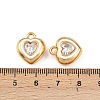304 Stainless Steel Enamel Pendants STAS-C158-15G-04-3