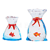 2Pcs 2 Styles Transparent Lampwork Display Decorations DJEW-FH0011-47-1
