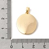 Natural White Shell Pendants KK-Z149-16G-3