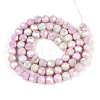 Anti-Tarnish Electroplate Glass Beads Strands EGLA-T021-6mm-15-06-2