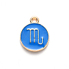 Alloy Enamel Pendants LS-ENAM-S124-01A-02L-2