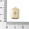 Brass Micro Pave Cubic Zirconia Pendants KK-D283-30G-04-3