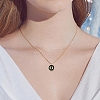4 Sets 4 Colors Initial Letter A~Z Alphabet Enamel Charms ENAM-YW0004-53-6