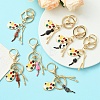 Alloy Enamel Keychain KEYC-YW00026-01-4