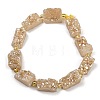 Electroplated Natural Druzy Agate Beads Strands G-R012-A02-01-2