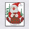 Christmas Santa Claus Pattern DIY Embroidery Kit PW-WG82A5E-01-2