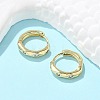 Ring Sparkling Cubic Zirconia Huggie Hoop Earrings for Girl Women EJEW-H126-05G-4