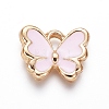 Light Gold Plated Alloy Charms ENAM-L029-06C-1