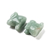 Natural Green Aventurine Carved Figurines DJEW-L023-E13-2