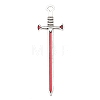 Tibetan Style Alloy Big Pendants AL-CBAC014-01AS-02-1