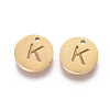 304 Stainless Steel Charms X-STAS-F227-11K-G-1