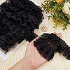 5M Double-Layer Pleated Polyester Chiffon Lace Trim OCOR-GF0006-69A-3