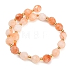 Natural Red Hematoid Quartz/Ferruginous Quartz Beads Strands GG-CBA4A3B-A12-5
