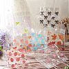 Rectangle Transparent Printed PVC Plastic Gift Tote Bags ABAG-TADJ0002-002F-7