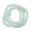 Electroplate Glass Beads Strands EGLA-A034-J6mm-T02-4