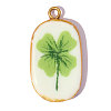 Handmade Porcelain Pendants PR-OY001-10G-1
