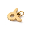 304 Stainless Steel Charms LS-STAS-R001-04G-02-2