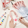 Transparent Plastic Gift Bags with Handle ABAG-WH0044-96-3