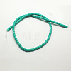 Synthetic Turquoise Beads Strands TURQ-G110-5x3mm-09-2