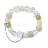 Natural Mixed Gemstone Beaded Stretch Bracelets for Women BJEW-TA00739-04-3