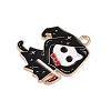 Halloween Alloy Enamel Pendants FIND-I052-01KCG-01-2