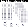4 Sheets 4 Styles Acrylic Imitation Pearl Stickers Paper Sheets for Craft DIY-SP0002-64B-2