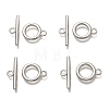 Alloy Toggle Clasps TIBE-EA774Y-P-NR-1
