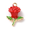 Alloy Enamel Pendants AL-CBA02ED-05G-A-1