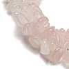 Natural Rose Quartz Chips Beads Strands F007-3-5