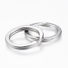 Tarnish Resistant 304 Stainless Steel Split Key Rings LS-STAS-P177-1.8x20mm-P-2