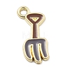 Alloy Enamel Pendants PALLOY-E582-01G-03-1