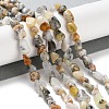 Natural Flower Opal Beads Strands G-P497-01C-07-2