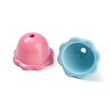 Opaque Acrylic Bead Caps AC-CBADA7D-02-2