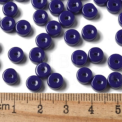 Opaque Colours Glass Seed Beads SEED-E001-P3x6mm-11-1