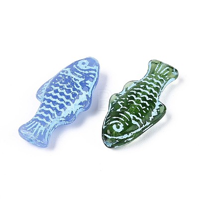 Opaque Glass Beads LAMP-T021-94M-1
