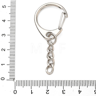 Alloy Keychain Clasps FIND-C084-09P-1