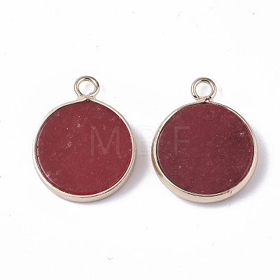 Natural White Jade Pendants X-G-S359-007D-1