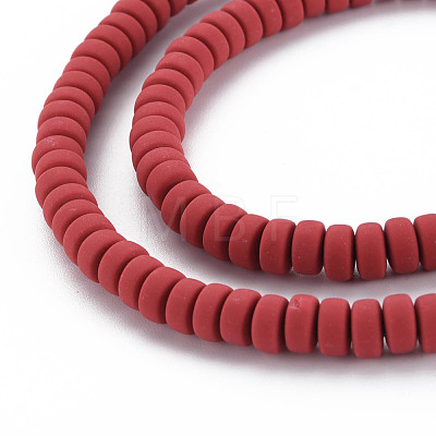 Handmade Polymer Clay Beads Strands CLAY-N008-22-1