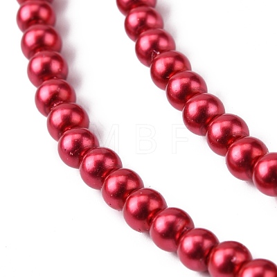 Grade A Glass Pearl Beads HY-J001-4mm-HX098-1