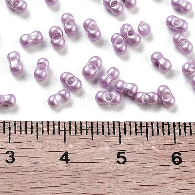 Opaque Colours Glass Seed Beads SEED-A033-06A-1