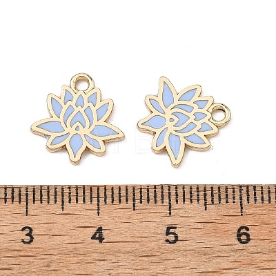 Alloy Enamel Pendants ENAM-G235-02G-02-1