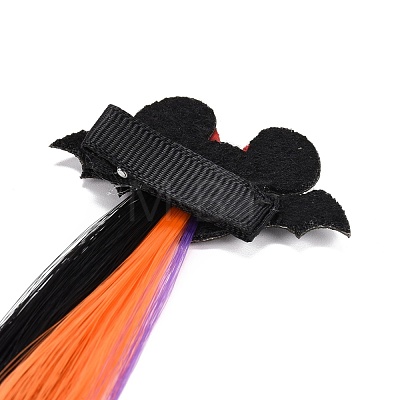 Halloween Felt Bat and Hairpiece Hair Accessories PHAR-B088-01-1